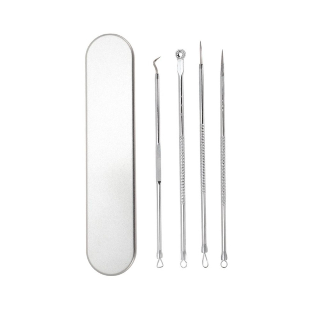 Set 4 dụng cụ nặn mụn Jessica Simpson brand blemish extractor kit