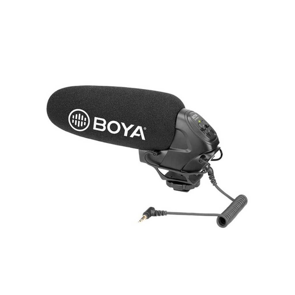 Microphone thu âm Boya BY-BM3031 dành cho máy ảnh | Super-Cardioid