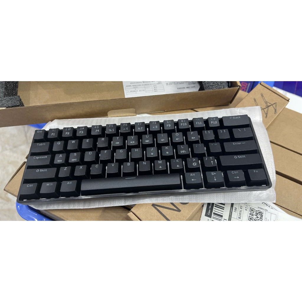 Bàn Phím Cơ G61 1 Mode Có Dây Type-C, 61 Phím Red Switch, Bàn Phím Gaming LED RGB, Gõ Êm, Nhỏ Gọn | BigBuy360 - bigbuy360.vn