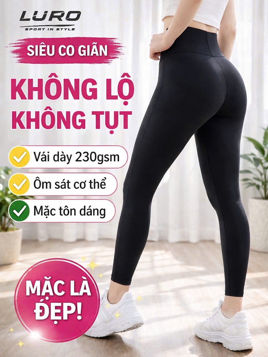 Q11D — Quần Legging Gym Nữ Cạp Cao