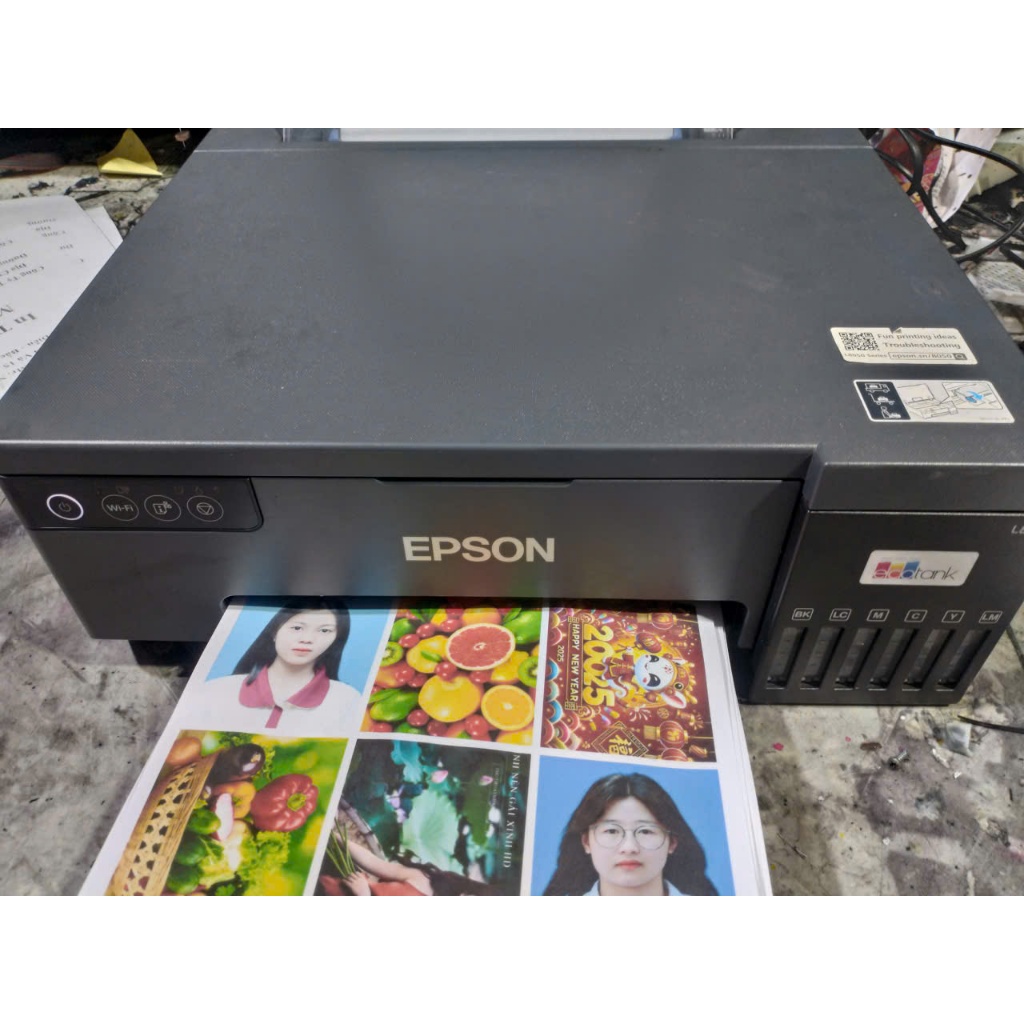 Máy in màu Epson L8050 cũ Máy in ảnh 6 màu, đầu in bền gấp 2 lần L805, in đẹp chuyên nghiệp Kholinhk