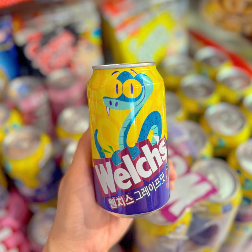 Soda Welch's Hàn Quốc/Mỹ - Ăn Vặt Chú Mạnh