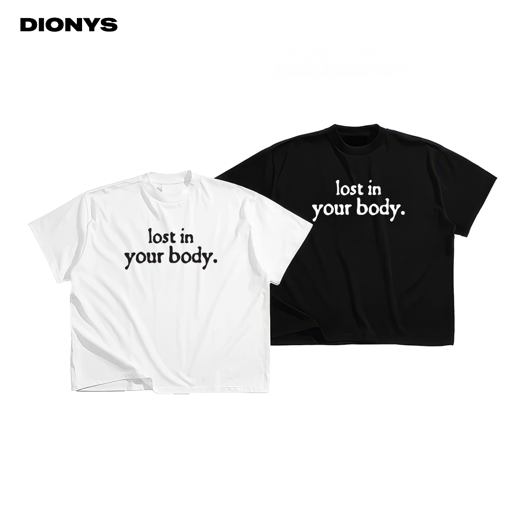 LOST IN BOXY TEE - Áo Thun Form BOXY DIONYS 280GSM