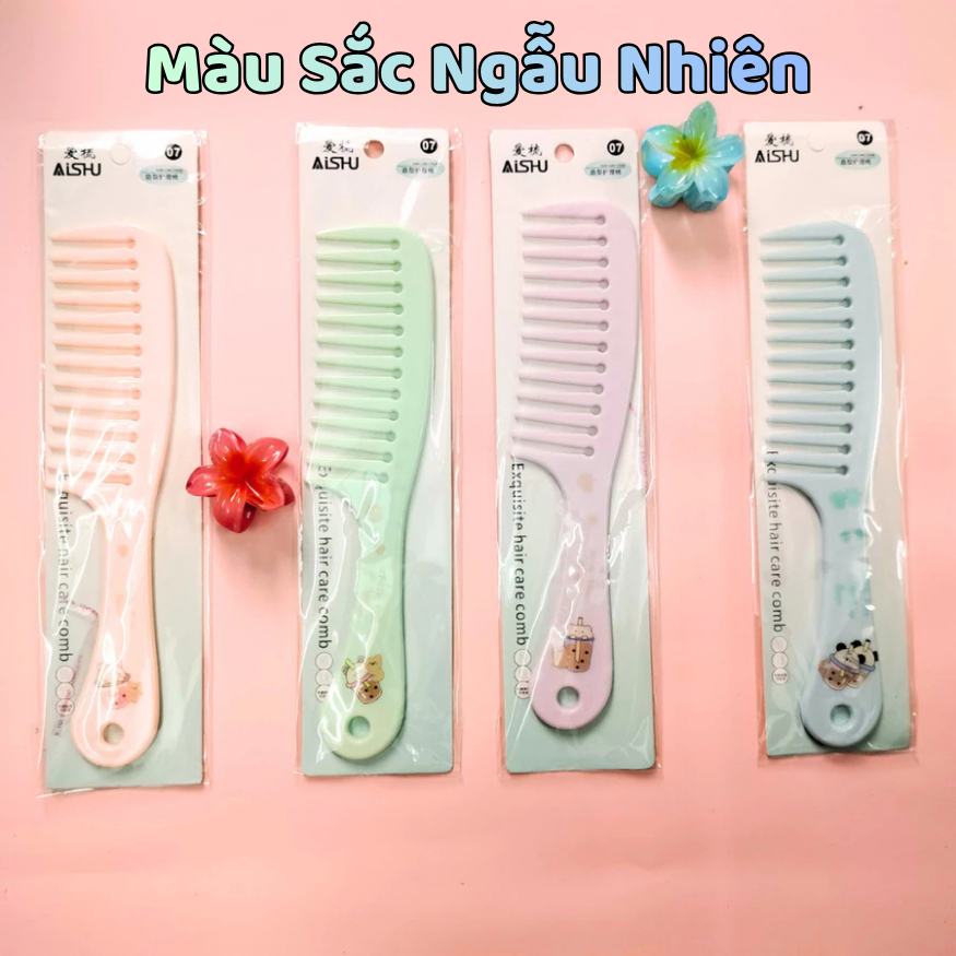 Lược Răng Thưa - chuyên chải tóc xoăn tóc rối