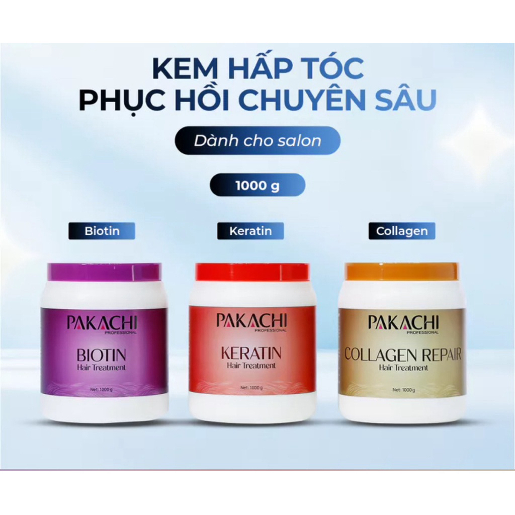 Hấp Dầu PAKACHI 1000mil - Chuẩn salon