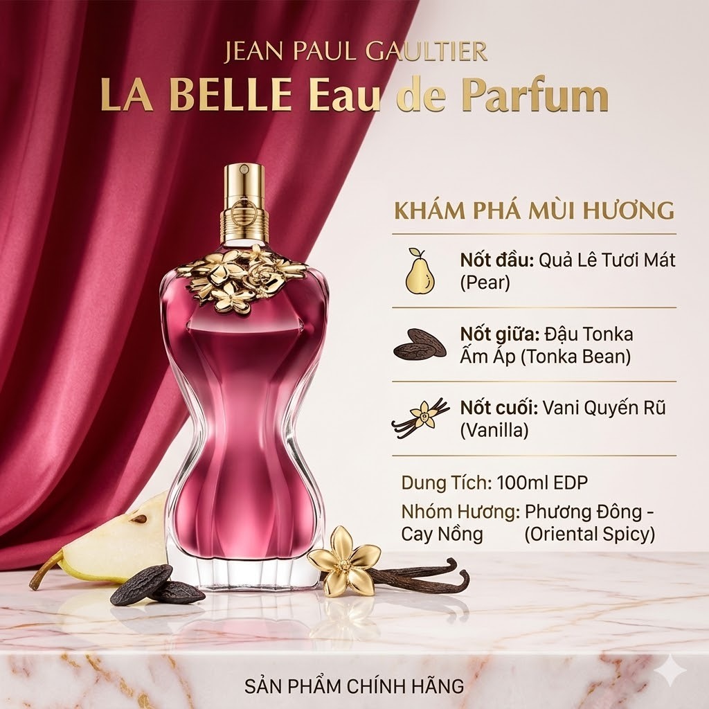 (Chiết) Nước Hoa Nữ Jean Paul Gaultier La Belle EDP