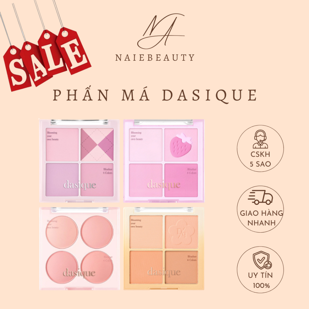 Phấn Má Hồng Dasique Blending Mood Cheek Phấn má Dasique Má hồng Dasique - Naie.Beauty