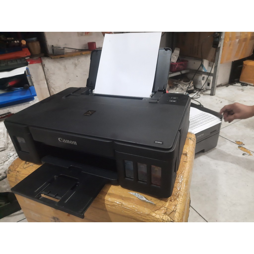 Máy in phun màu cũ Canon G1010 hàng bền đẹp dùng ổn định dễ sử dụng Kholinhkienmayinthanvu
