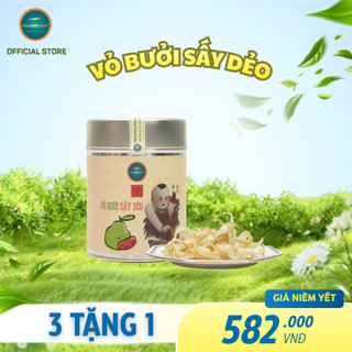 Vỏ Bưởi Sấy Dẻo Kim Cương Vàng - Hương Vị Tự Nhiên, Hỗ Trợ Giảm Cân, Ngăn Ngừa Lão Hóa (60Gr/Hộp)