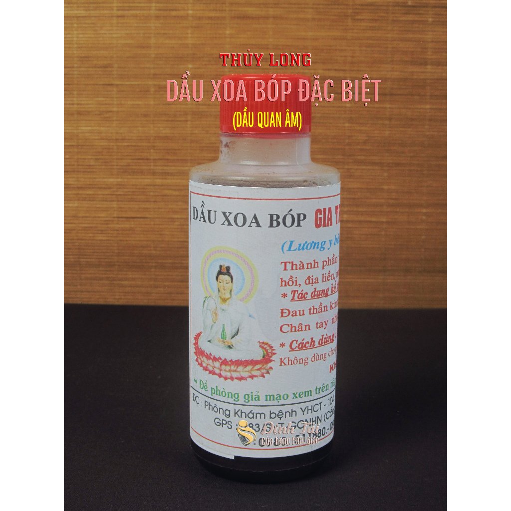 Dầu Xoa Bóp Gia Truyền Đặc Biệt Thủy Long.