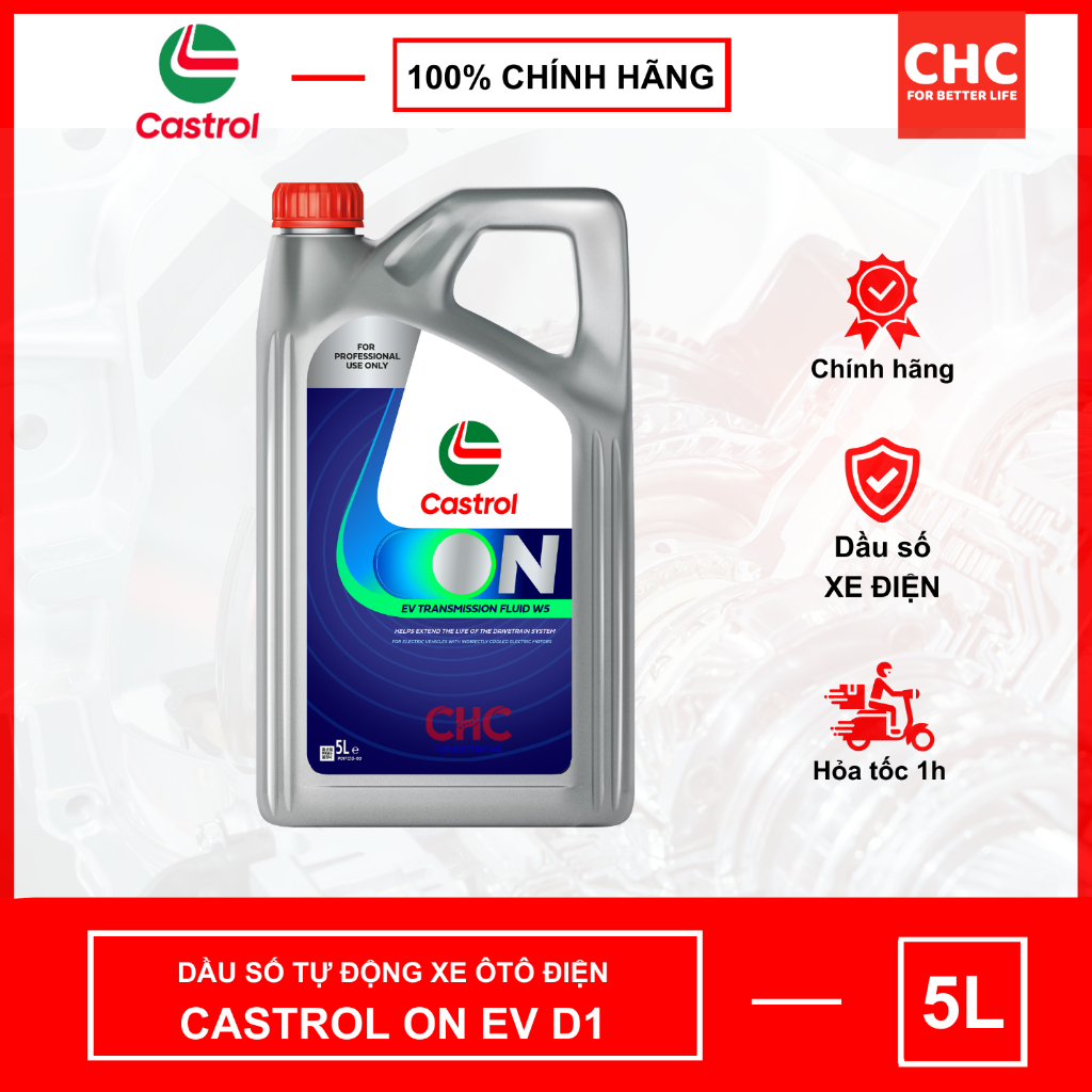 Dầu số tự động xe oto điện Castrol EV Transmission Fluid D1 (Nhập khẩu Châu ÂU)