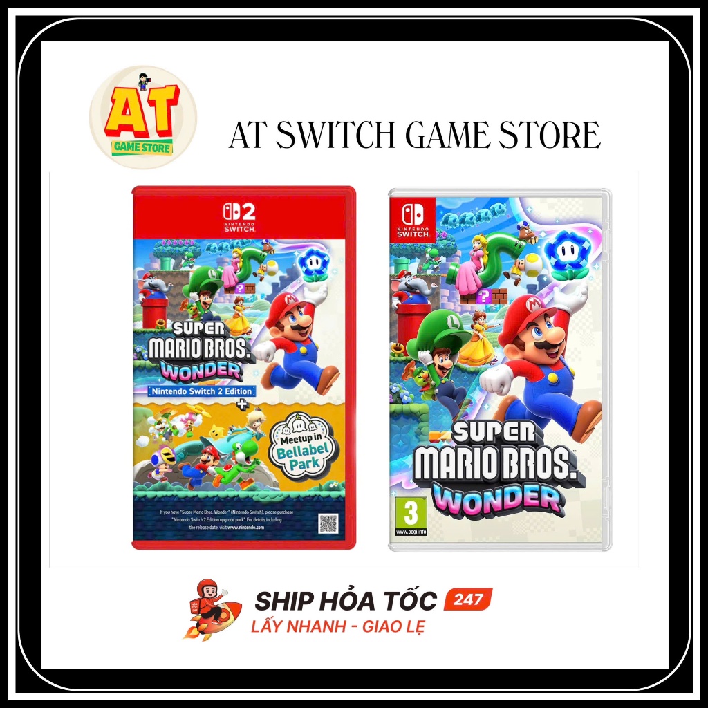 Super Mario Bros Wonder - Nintendo Switch