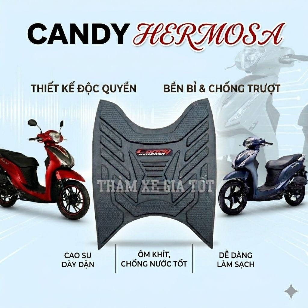 Thảm lót sàn xe, thảm xe Kymco Candy Hermosa