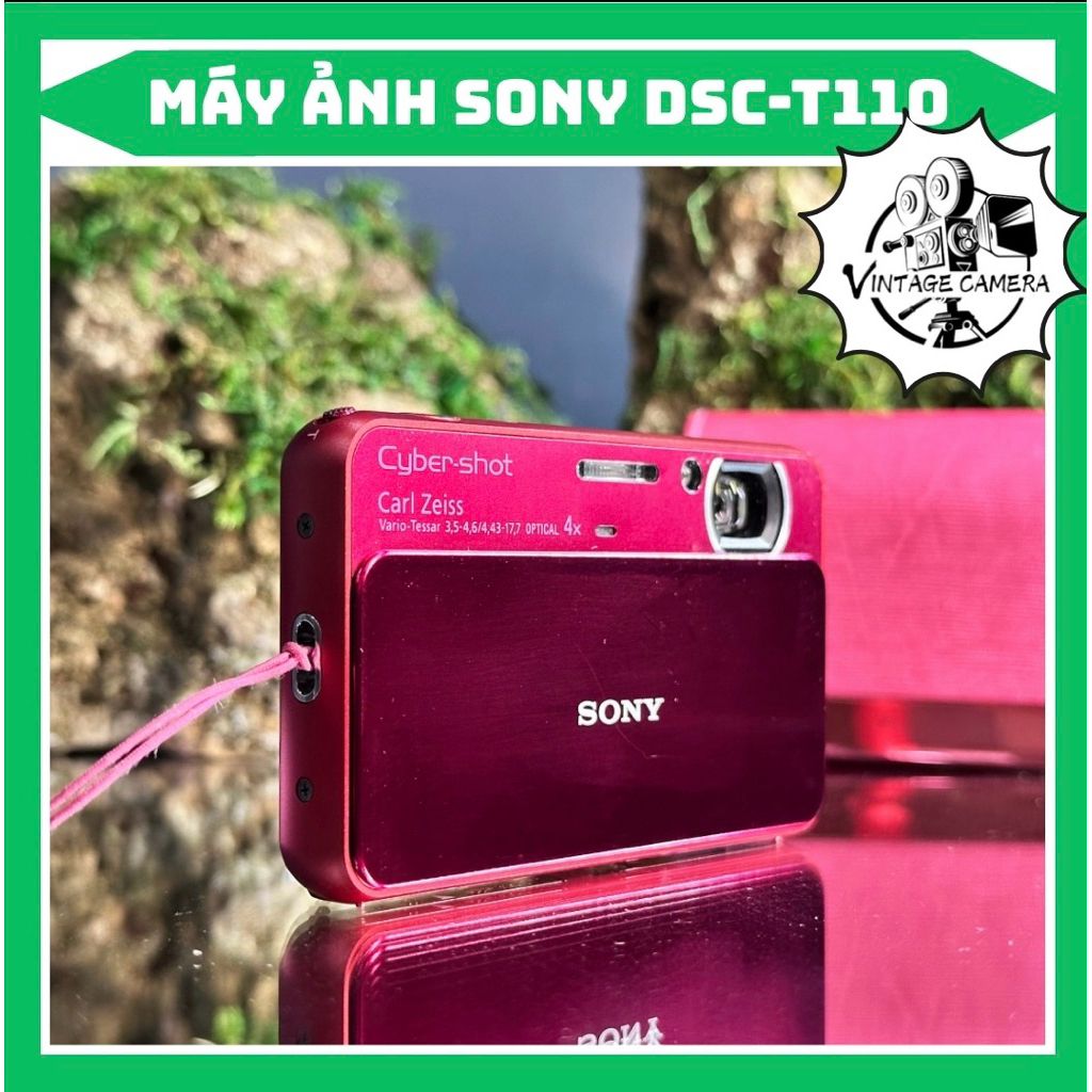 Máy ảnh KTS Sony DSC-T110 . 16.1 Megapixel ( NEW 99% / MÀU HỒNG SIÊU HOT 2026 )