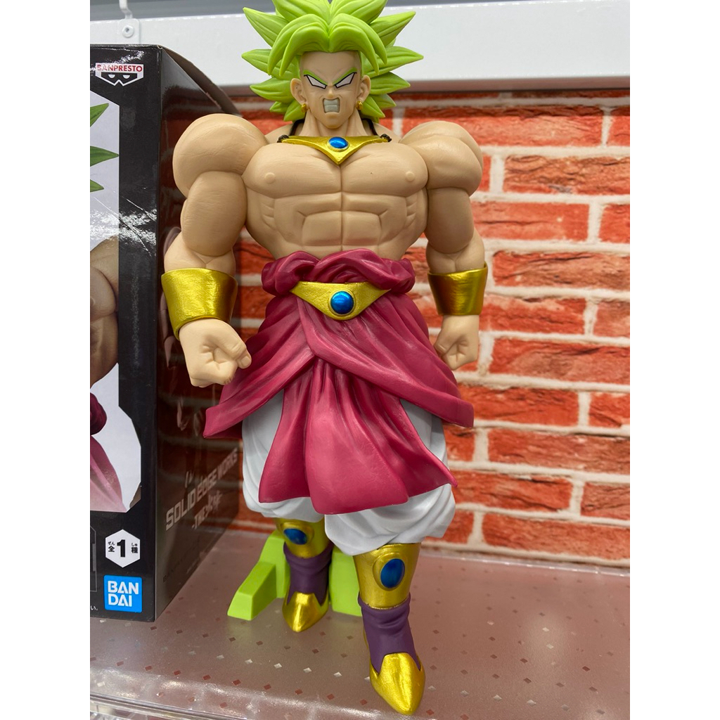 Mô hình Dragon Ball - Broly 1993 Solid Edge Works Figure chính hãng Bandai