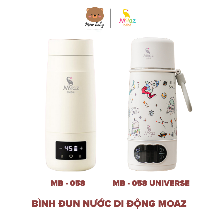 Bình đun nước pha sữa di động Moaz MB058,058 Universe