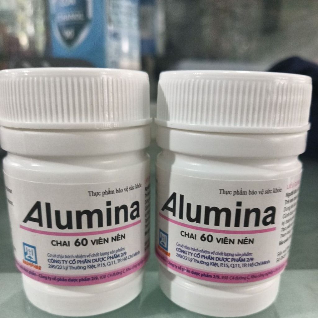 viên nhai alumina ( hổ trợ dạ dày, tá tràng ).
