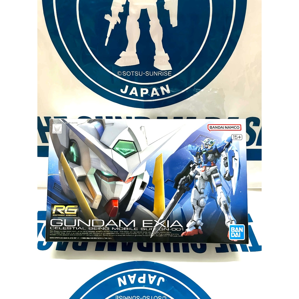 [Sẵn Kho] Mô hình RG 1/144 GN-001 Gundam Exia - MÔ HÌNH LẮP RÁP BANDAI Nhật Bản
