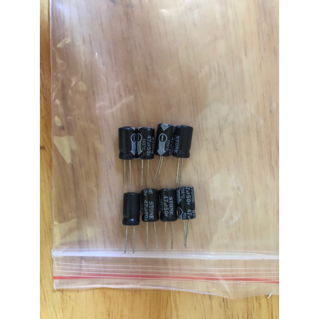 (8 con) Tụ Stone 50v47uF 50v 47uf