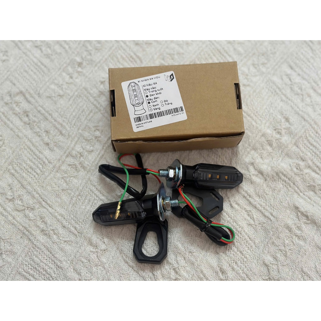 Đèn Xi Nhan Kiểu Vario K4 Thích Hợp Dành Cho Các Dòng Xe Xi Nhan Rời
