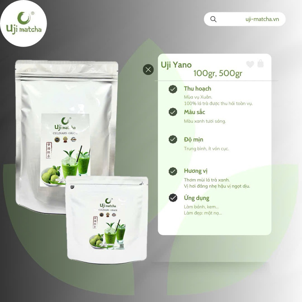 Bột Matcha CULINARY nguyên chất 500GR