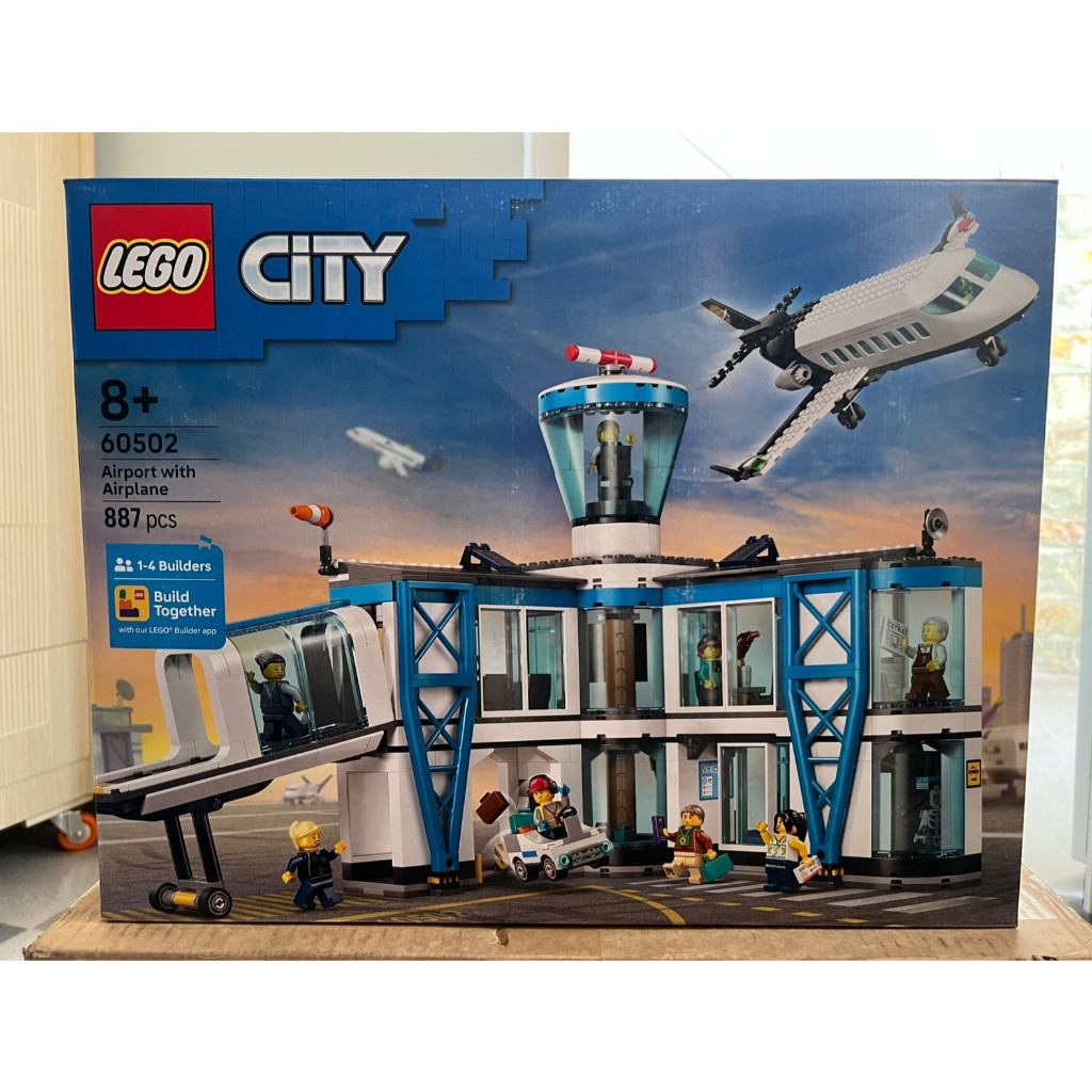 Mô hình City - 60502 - Airport with Airplane - Lego