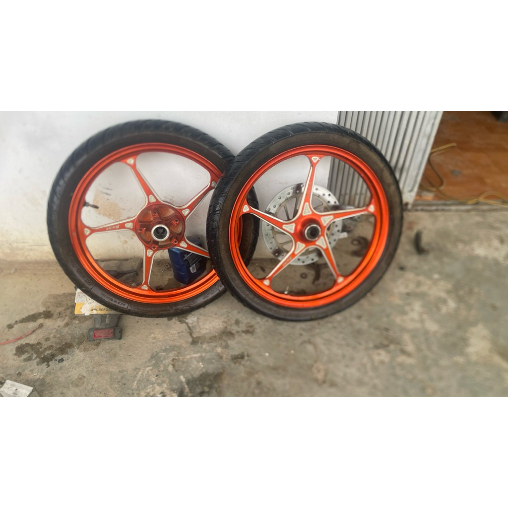 Mâm Cnc benfast độ ex 150 155 cũ tháo xe