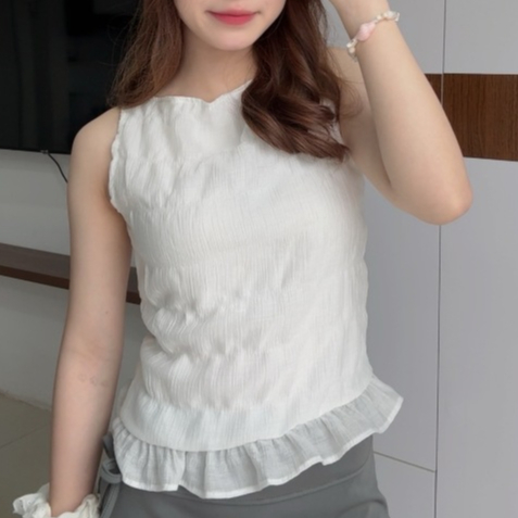 Bae Top - Áo Sát Nách Blanca Dáng Suông - BC25.014