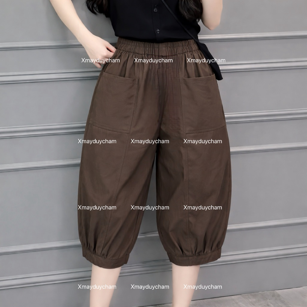 Quần Ngố Nữ Chất Kaki Nhật Dày Dặn co giãn nhẹ mát mùa hè cho nữ Q119 | BigBuy360 - bigbuy360.vn