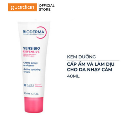 Kem Dưỡng Ẩm Cho Da Nhạy Cảm Bioderma Sensibio Defensive 40Ml
