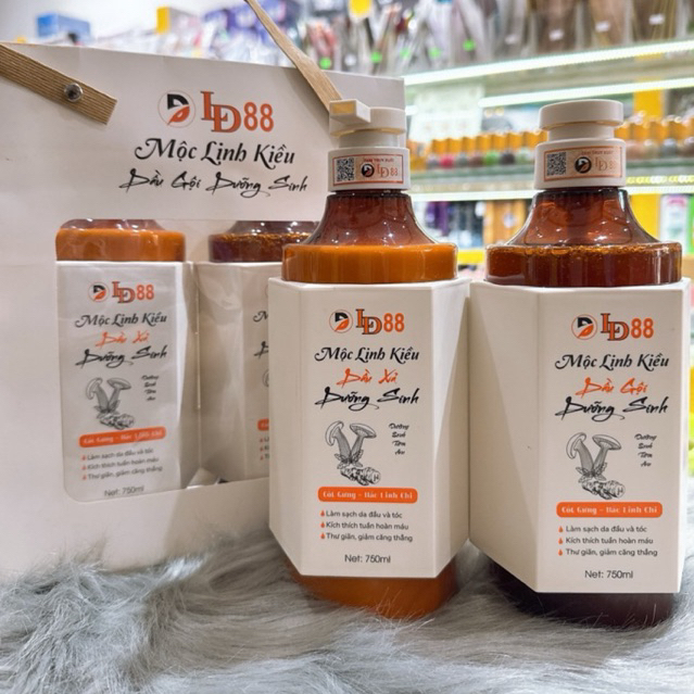 GỘI CẶP MỘC LINH KIỀU LD88 – DƯỠNG SINH THẢO MỘC, SẠCH GỐC – KHỎE NGỌN