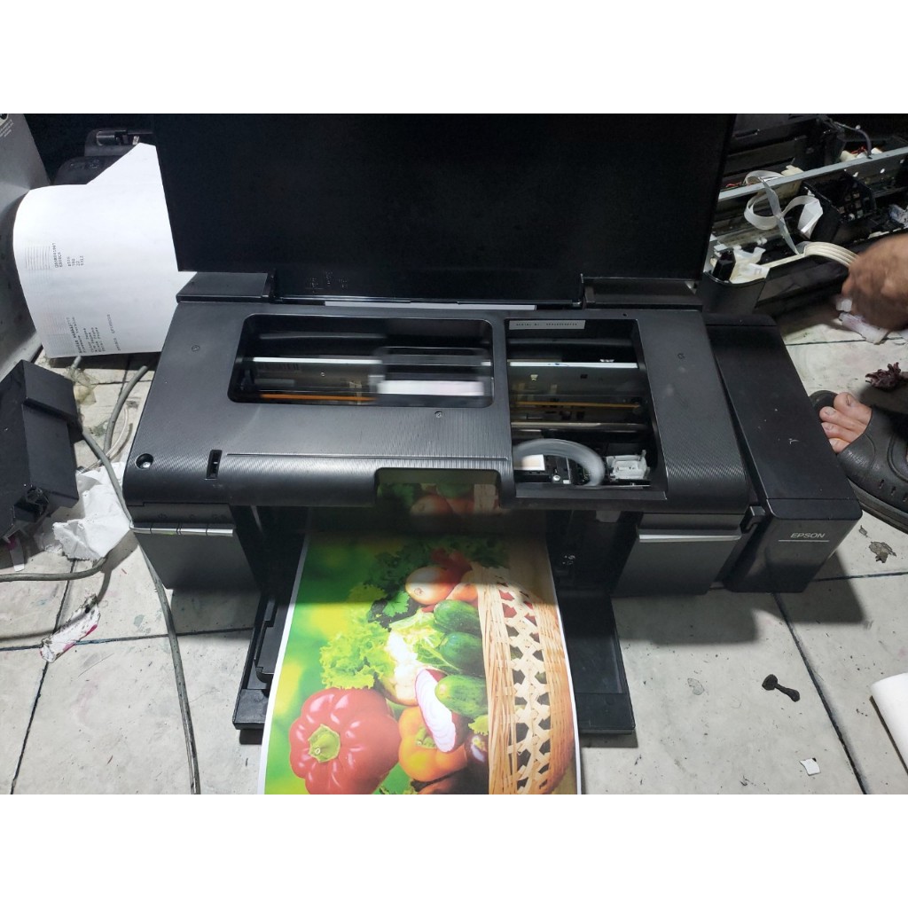 Máy in phun màu cũ Epson L805 like new counter thấp máy 6 màu in ảnh đẹp bền giá hợp lý Kholinhkienm