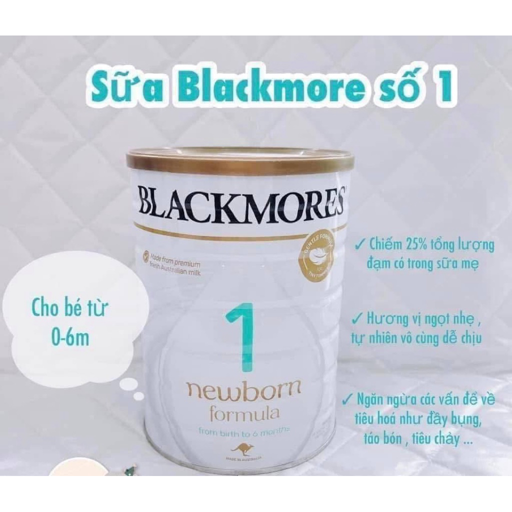 Sữa Blackmore Úc số 1-2-3