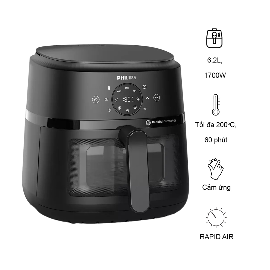 Nồi Chiên Không Dầu Philips NA230/00 | HÀNG XẢ KHO