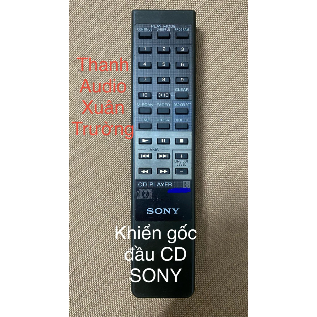 Khiển đầu CD SONY các mã CDP-X/CDP-XE/CDP-C (Bán khiển học Full lệnh)