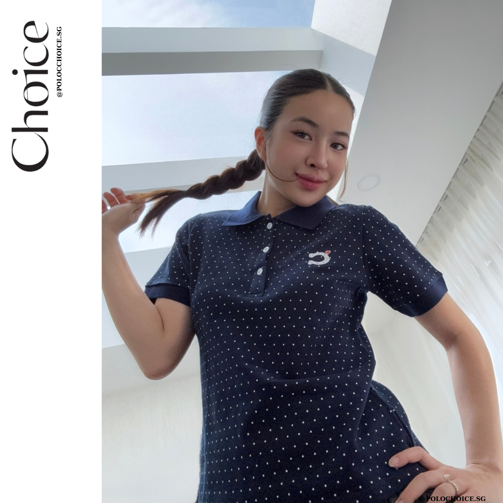 [ FORM POLO ] Áo Chấm Bi Thun POLO Thun Cá Sấu In Lụa CHOICE.SG Cổ Cotton 100% "Choice Polo – Core L