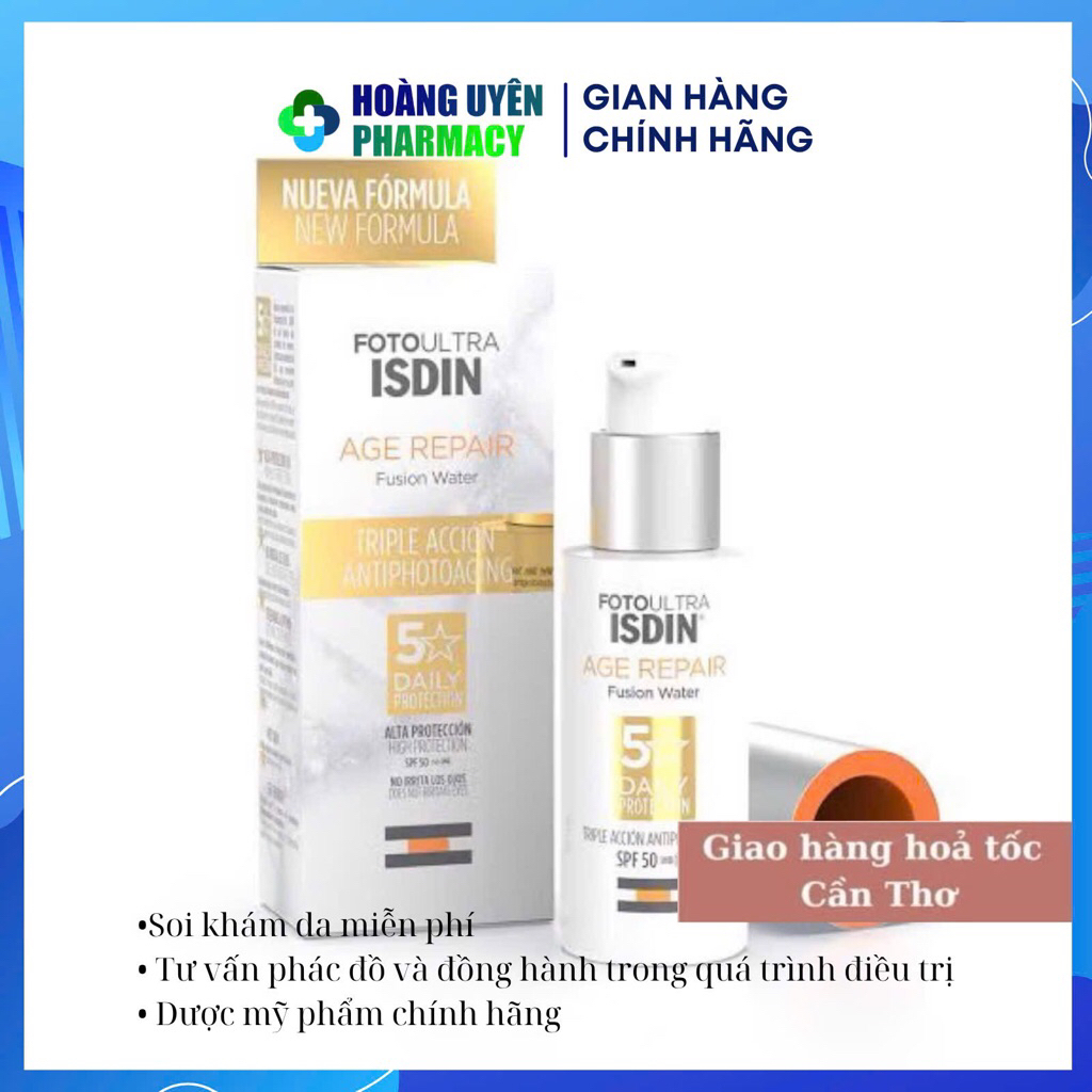 (Date 11/26)Kem Chống Nắng Ngăn Ngừa Lão Hoá ISDIN (50ml)