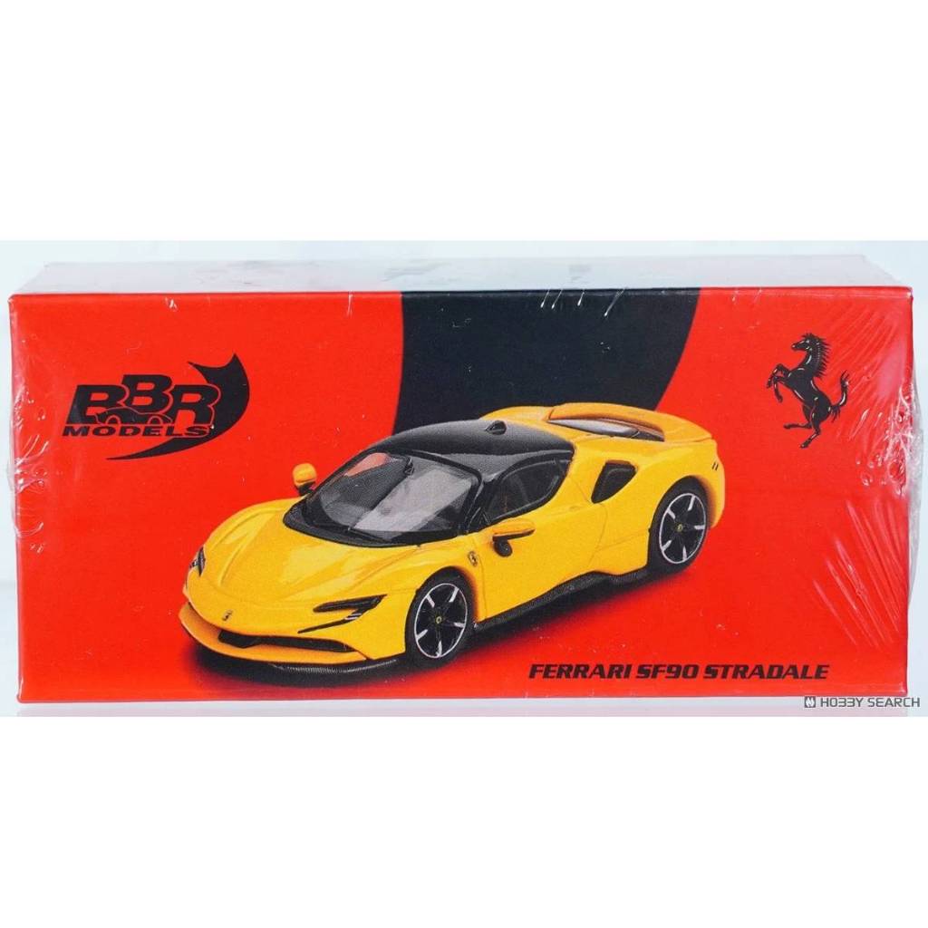 Mô hình xe hơi BBR Models BBRFER64031 Ferrari SF90 Giallo Modena