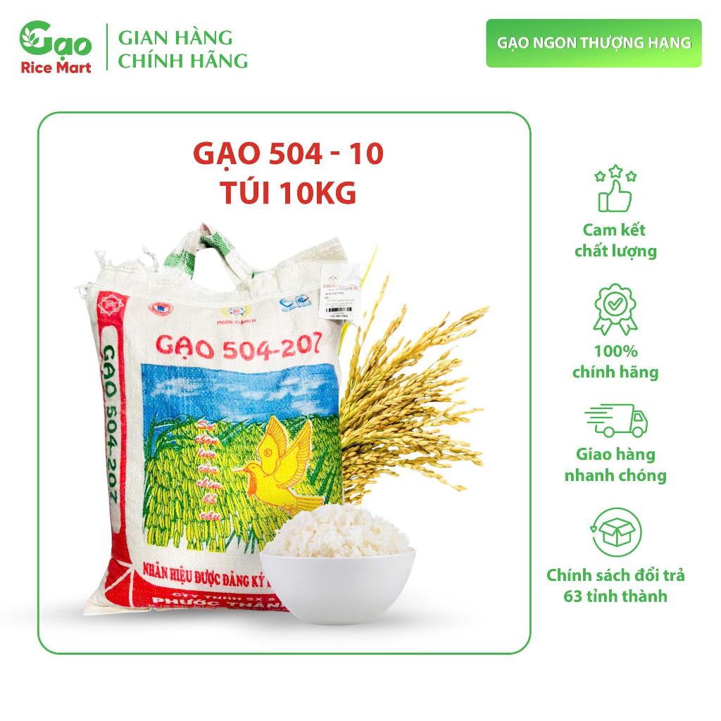 Gạo 504 10kg Phước Thành IV