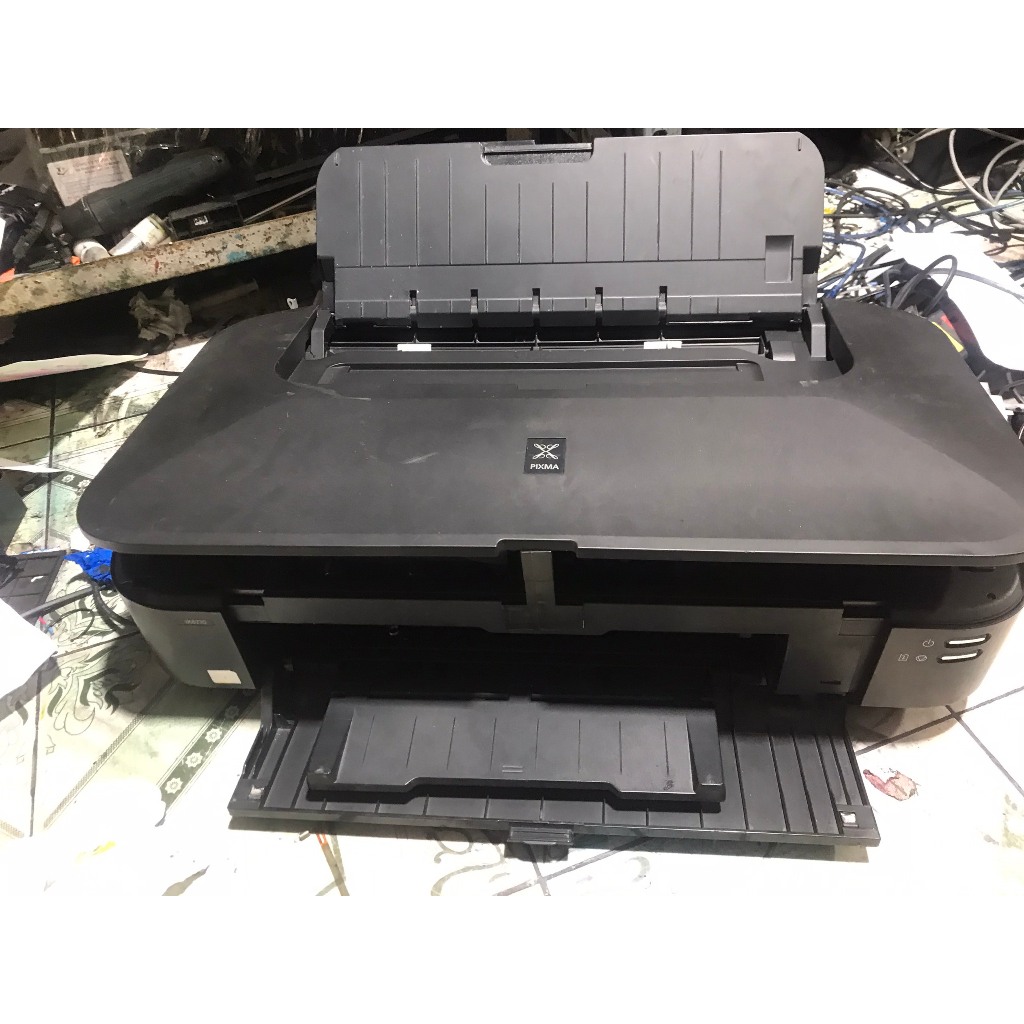 Máy in phun màu cũ Canon iX6770 iX6860 iX6870 dẫn mực 500ml đầu in mới thỏi hãng in A3 bền ổn định K