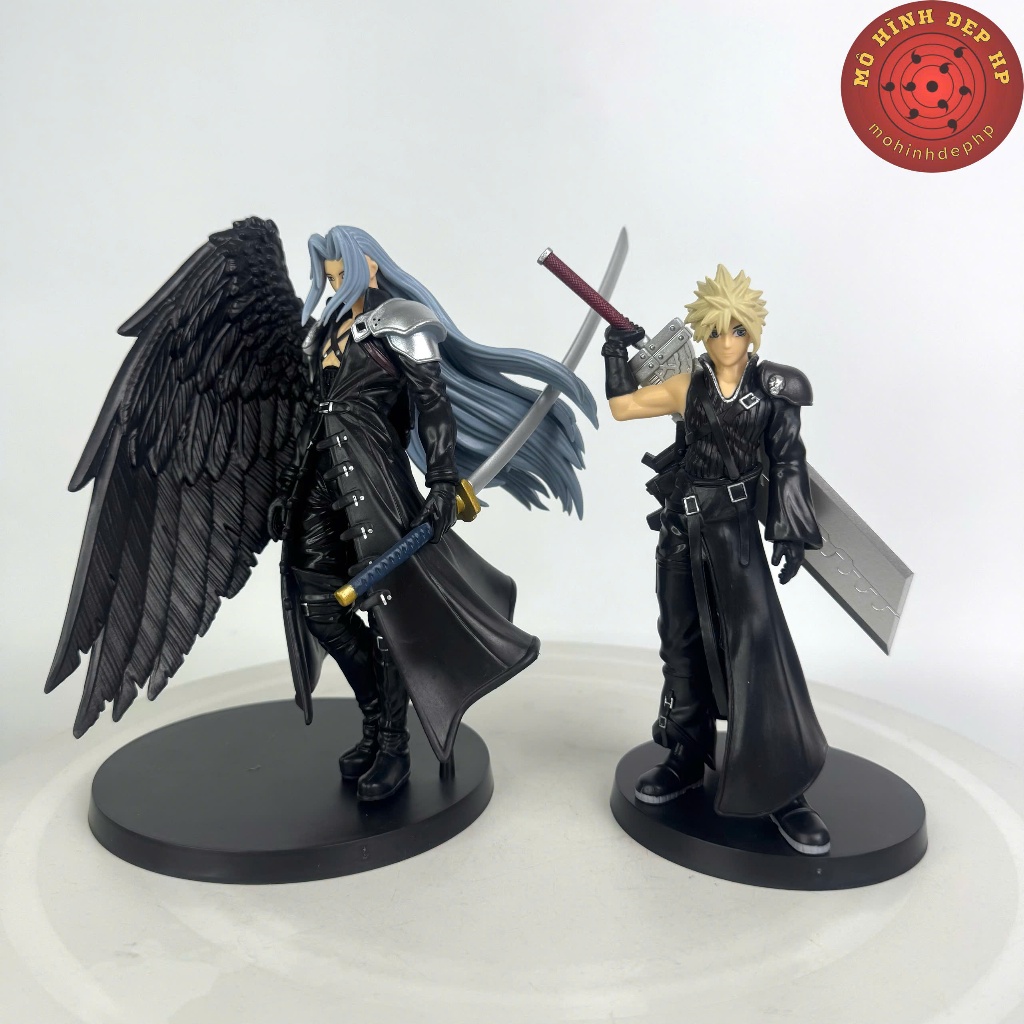 Mô hình final fantasy 7 Cloud Sephiroth cao 17cm