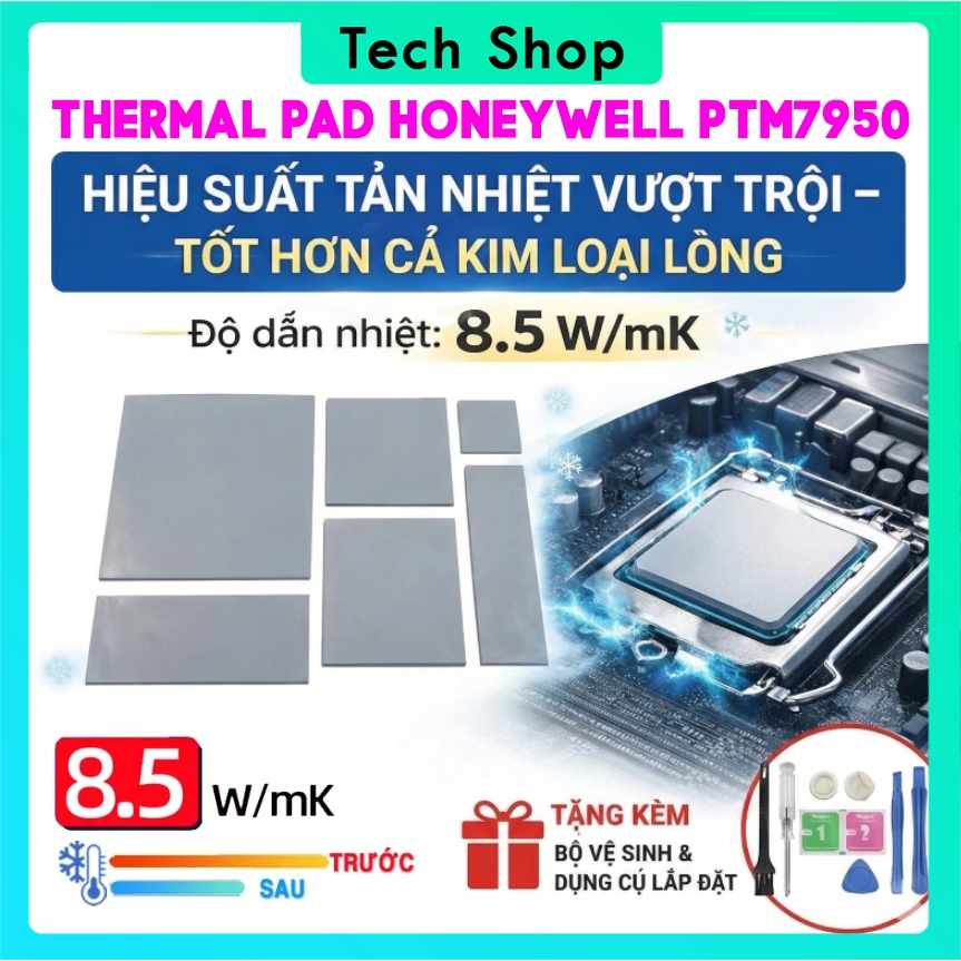 Miếng Tản Nhiệt Thermal PAD Honeywell PTM7950 - Tản nhiệt IC, Chipset, CPU, VRAM