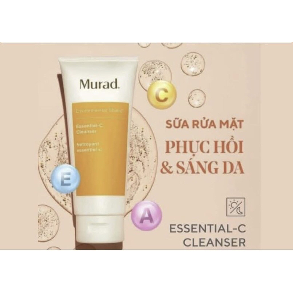 sữa rửa mặt phục hồi sáng da murad
