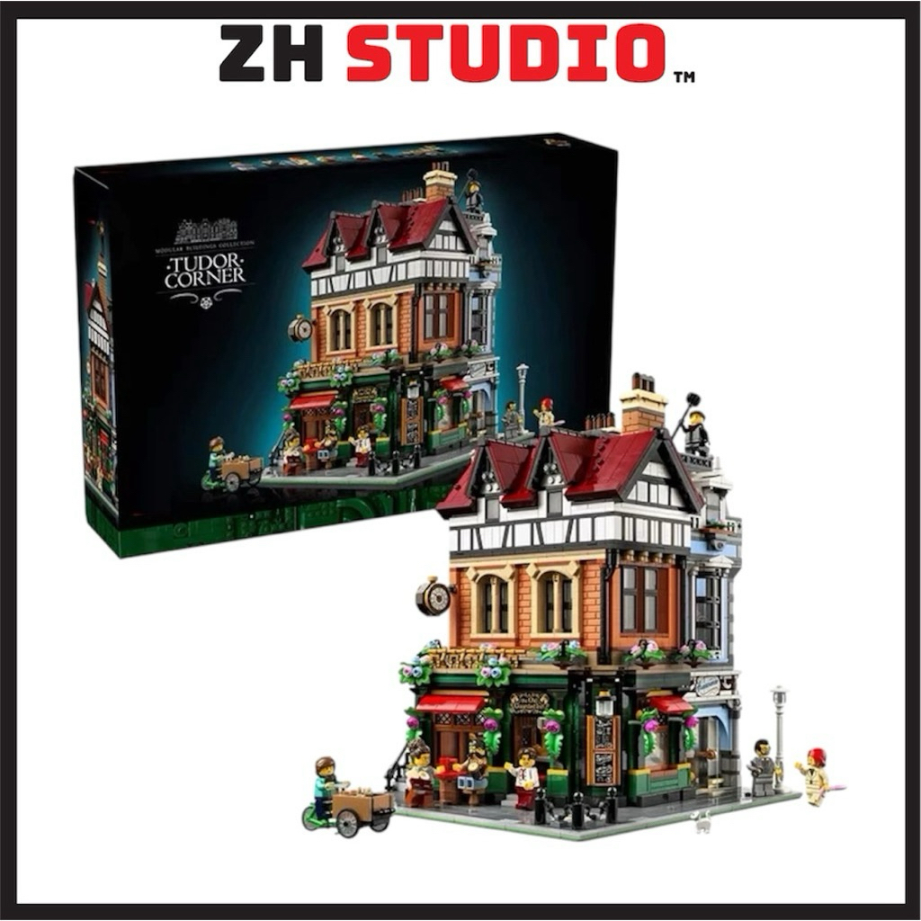 [HÀNG SẴN]Đồ Chơi Lắp Ráp Góc Nhà Tudor 10350