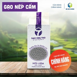 Nếp cẩm nếp than túi 1kg gạo ông thọ