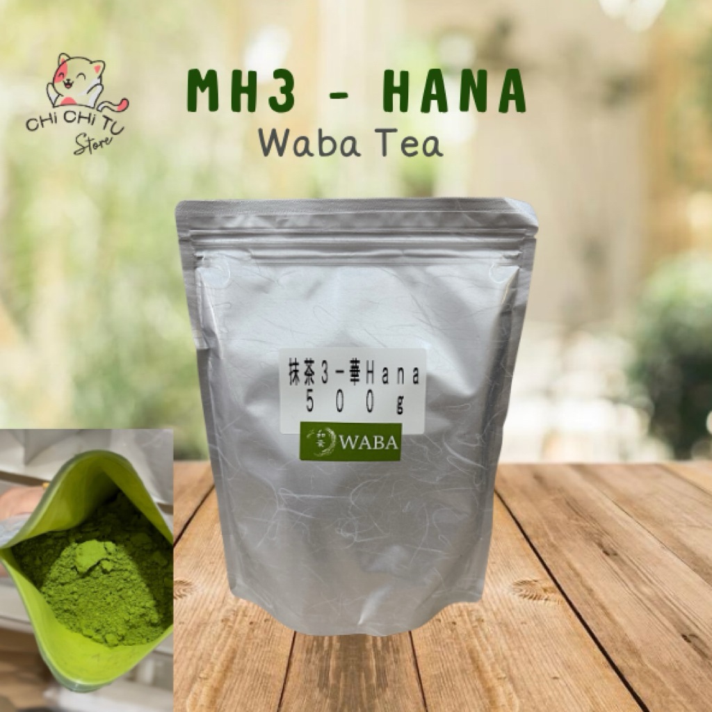 <Hoả tốc> Bột Matcha MH3 nhà Wabatea Cao cấp- Chính hãng - Trà đạo, pha matcha late- Nhập khẩu Nhật-