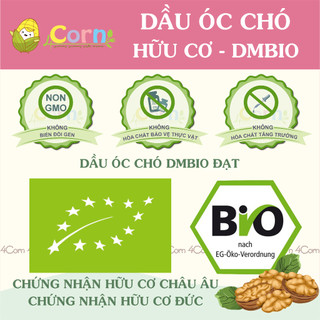Dầu óc chó hữu cơ Dmbio - Đức - Cho bé 6m+