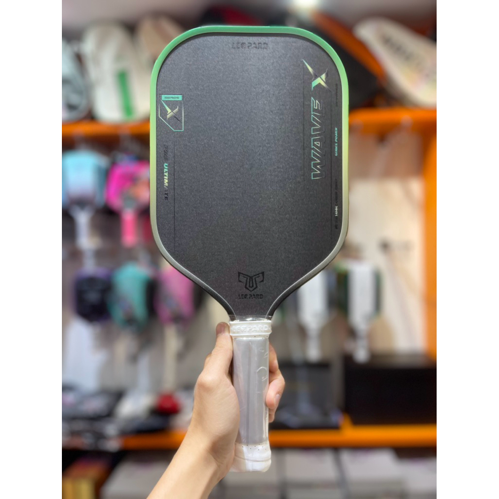 [LEOPARD] VỢT PICKLEBALL LEOPARD WAVE X 2026 CHÍNH HÃNG ( tặng kèm quấn cán và dán viền )