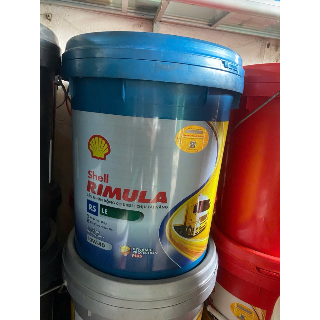 [SHELL] Dầu nhớt Shell Rimula R5 10w40 18L