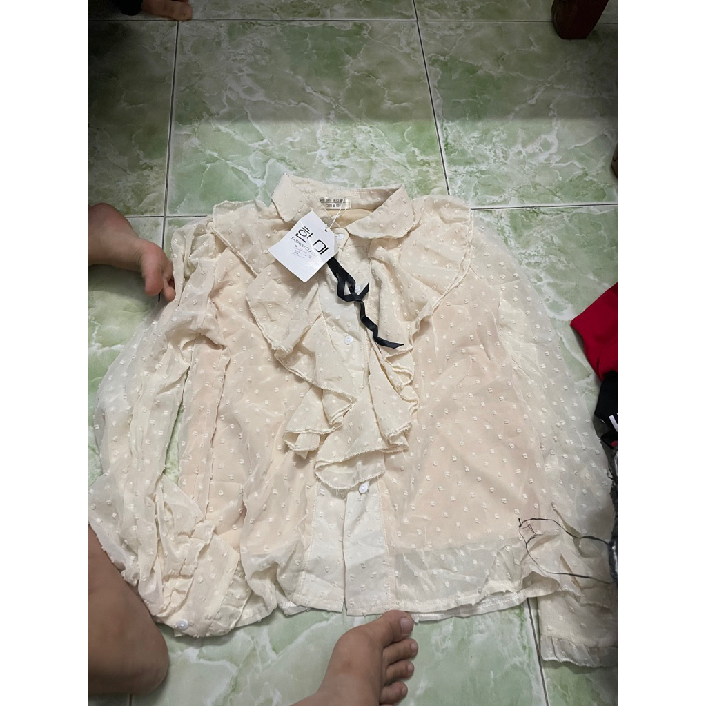 Sơ mi nữ tầm size s m new tag -41